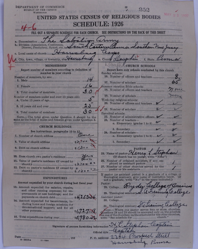 Scan of Salvation Army: 252