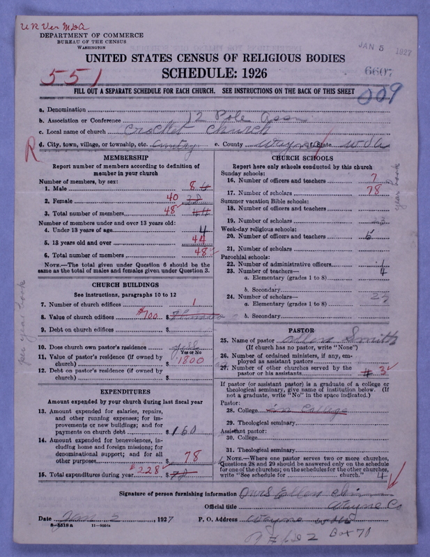Scan of Northern Baptist Convention: 6607