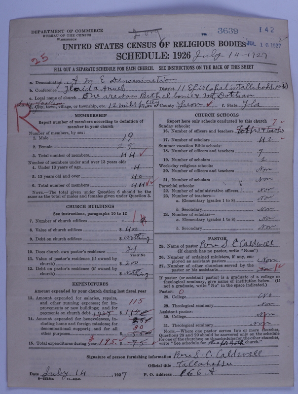 Scan of African Methodist Episcopal Church: 3639