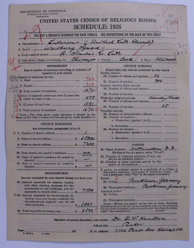Scan of United Lutheran Church in America: 2303