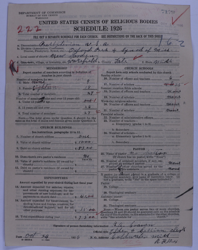 Scan of Presbyterian Church in the United States of America: 7179