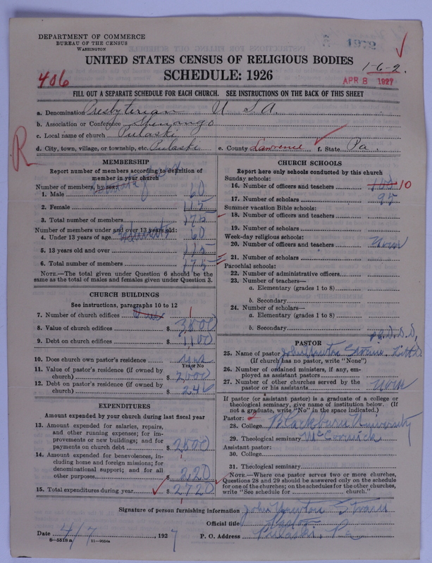 Scan of Presbyterian Church in the United States of America: 1972