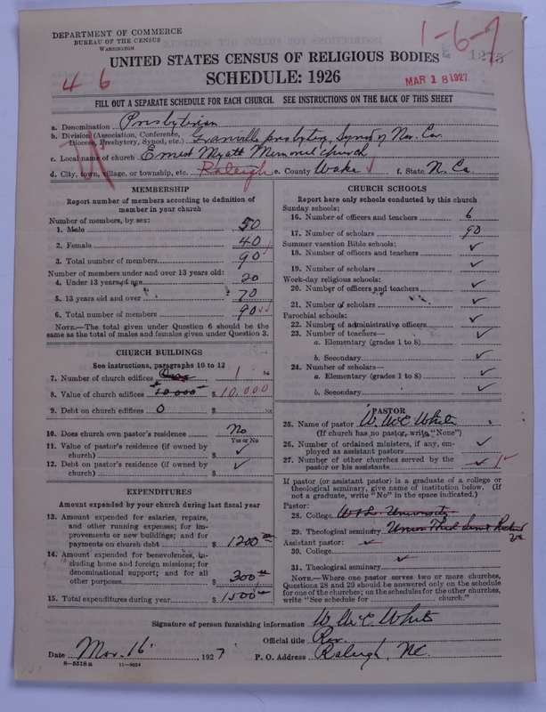 Scan of Presbyterian Church in the United States: 1275