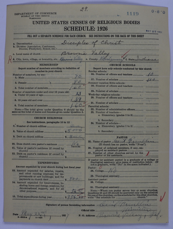 Scan of Disciples of Christ: 1119