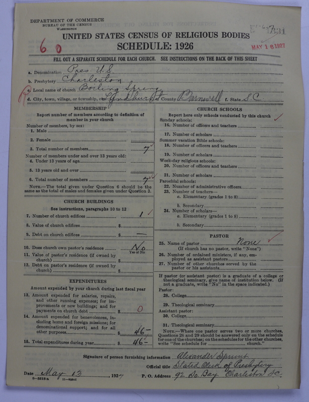Scan of Presbyterian Church in the United States: 1331