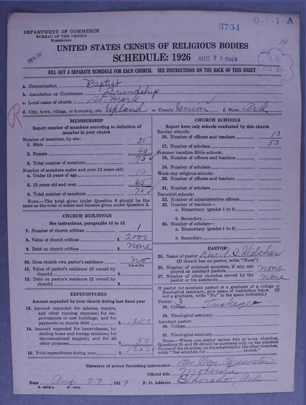 Scan of Negro Baptists: 3754