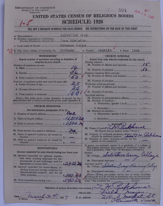 Scan of Salvation Army: 591