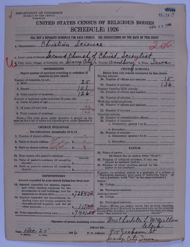 Scan of Church of Christ, Scientist: 679