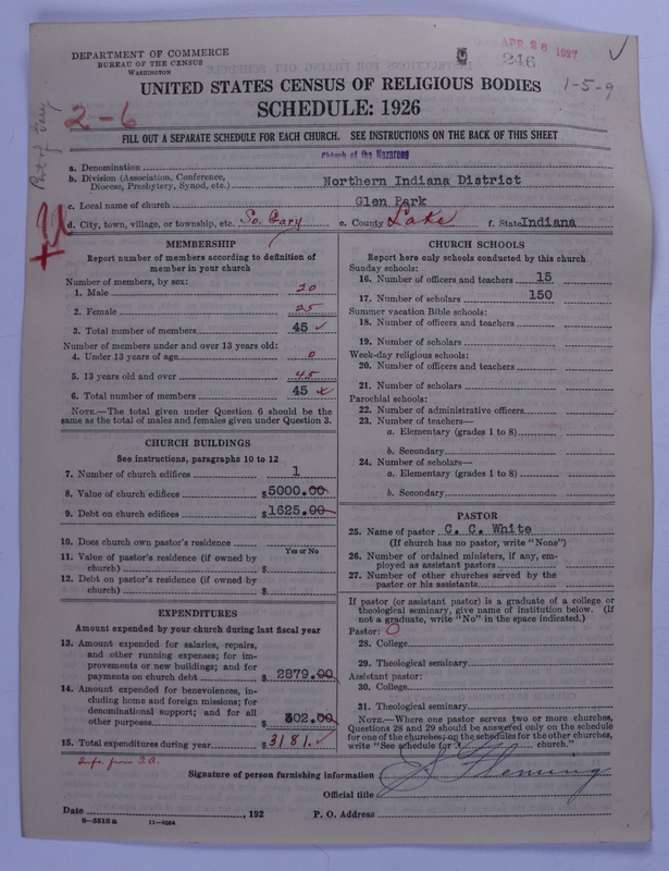 Scan of Church of the Nazarene: 246