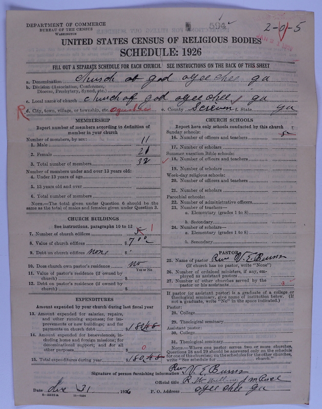 Scan of Church of God (Headquarters, Anderson, Ind.): 594