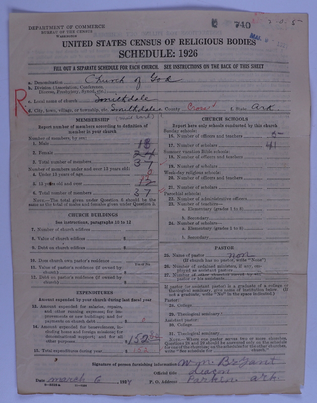 Scan of Church of God (Headquarters, Anderson, Ind.): 740