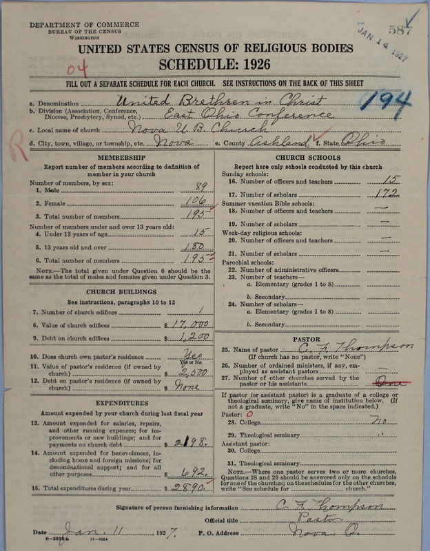 Scan of Church of the United Brethren in Christ: 587