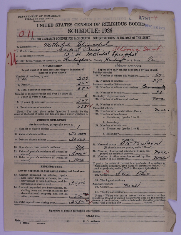 Scan of Methodist Episcopal Church: 4781