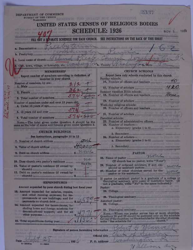 Scan of Presbyterian Church in the United States of America: 2337
