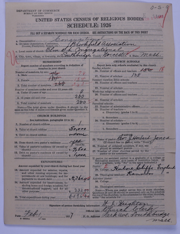 Scan of Congregational Churches: 1101