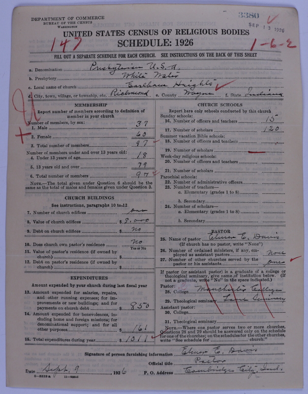Scan of Presbyterian Church in the United States of America: 3380