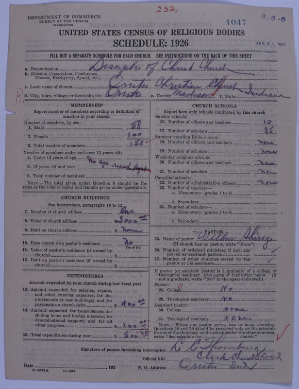 Scan of Disciples of Christ: 1047