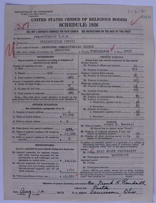 Scan of Presbyterian Church in the United States of America: 3010