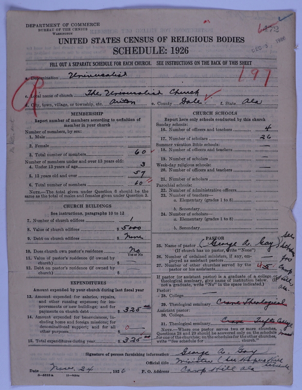 Scan of Universalist Church: 472