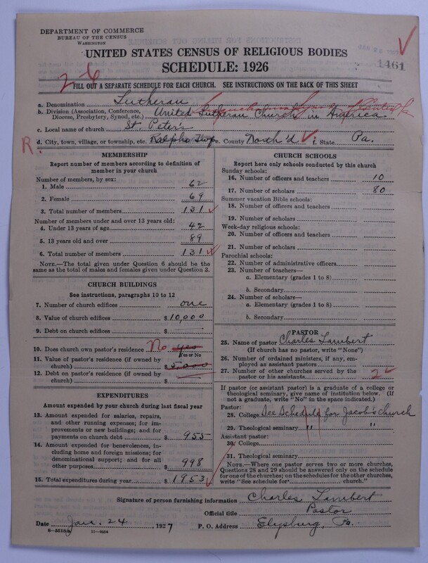 Scan of United Lutheran Church in America: 1461