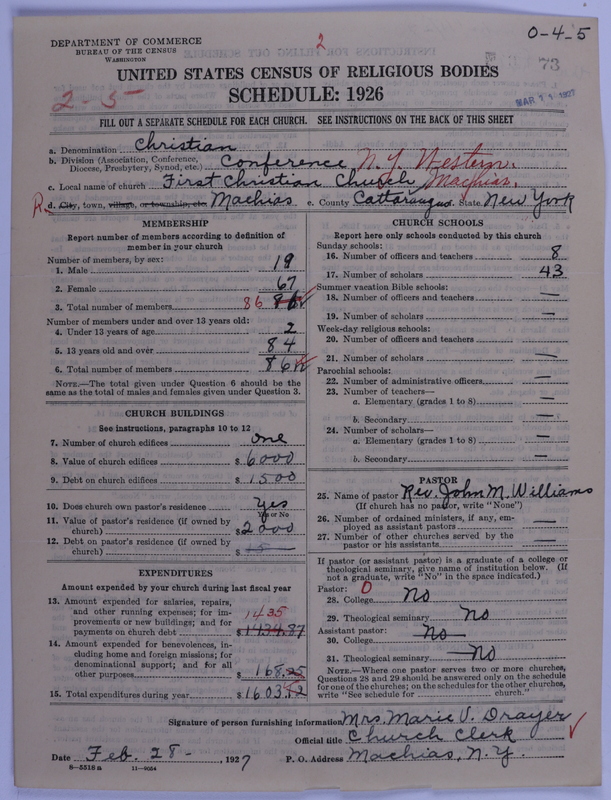 Scan of Christian Church (General Convention of the Christian Church): 73