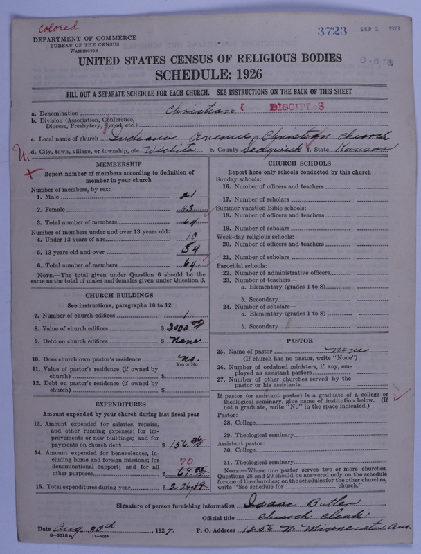 Scan of Disciples of Christ: 3723