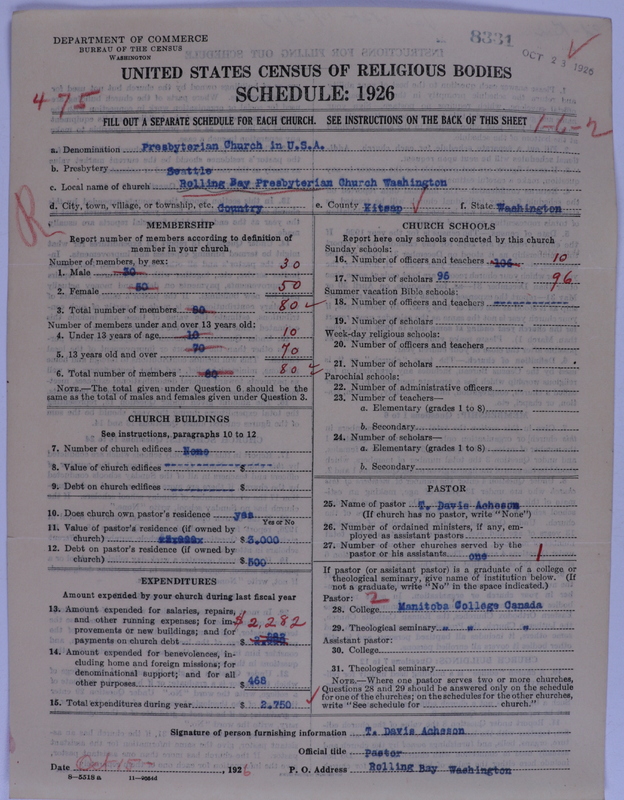Scan of Presbyterian Church in the United States of America: 8331