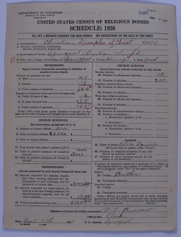 Scan of Disciples of Christ: 920