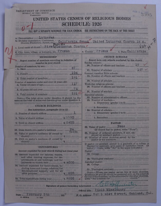 Scan of United Lutheran Church in America: 3595