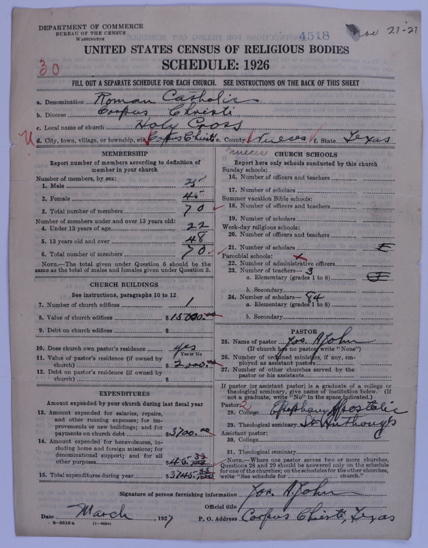 Scan of Roman Catholic Church: 4518