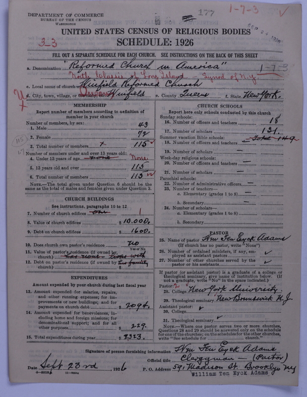 Scan of Reformed Church in America: 177