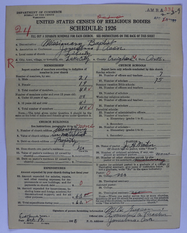 Scan of Landmark Baptist of America: 331