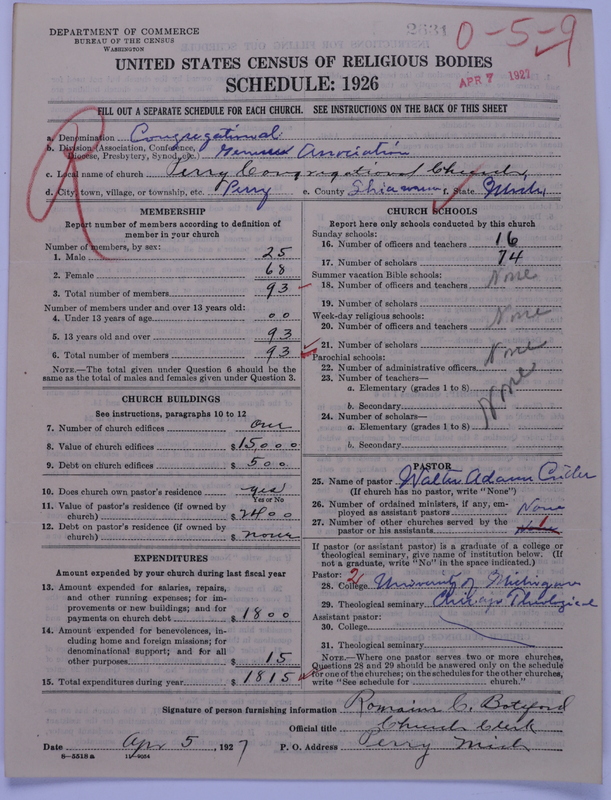 Scan of Congregational Churches: 2631