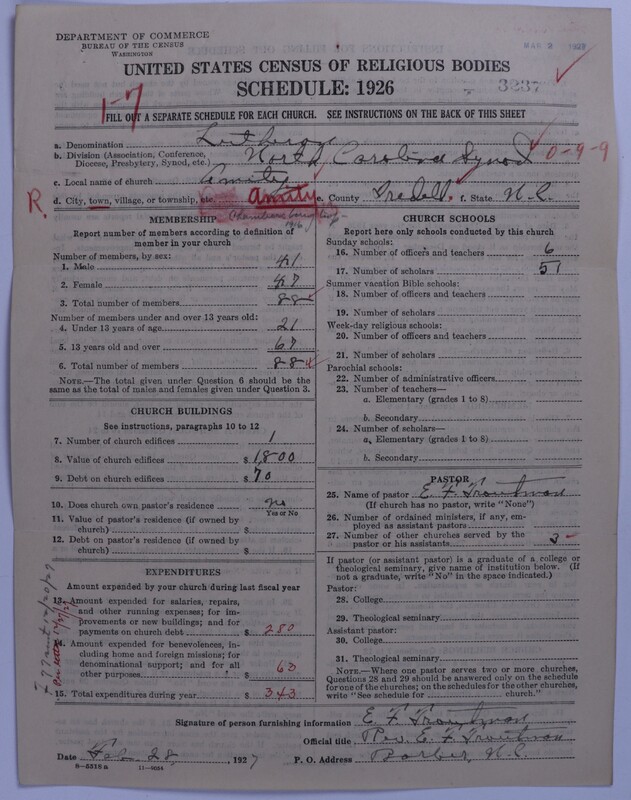 Scan of United Lutheran Church in America: 3237