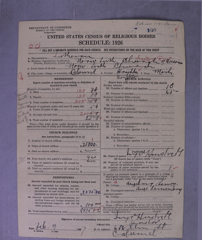 Scan of Norwegian Lutheran Church of America: 100