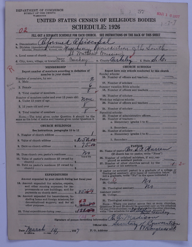 Scan of Reformed Episcopal Church: 57