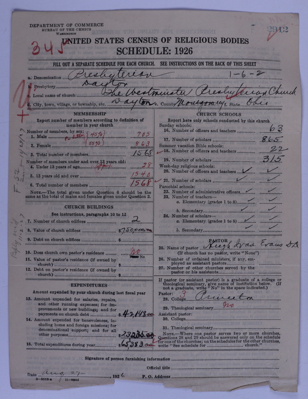 Scan of Presbyterian Church in the United States of America: 2912
