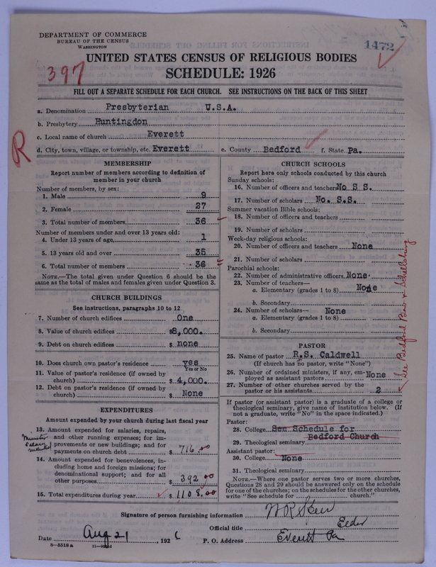 Scan of Presbyterian Church in the United States of America: 1472