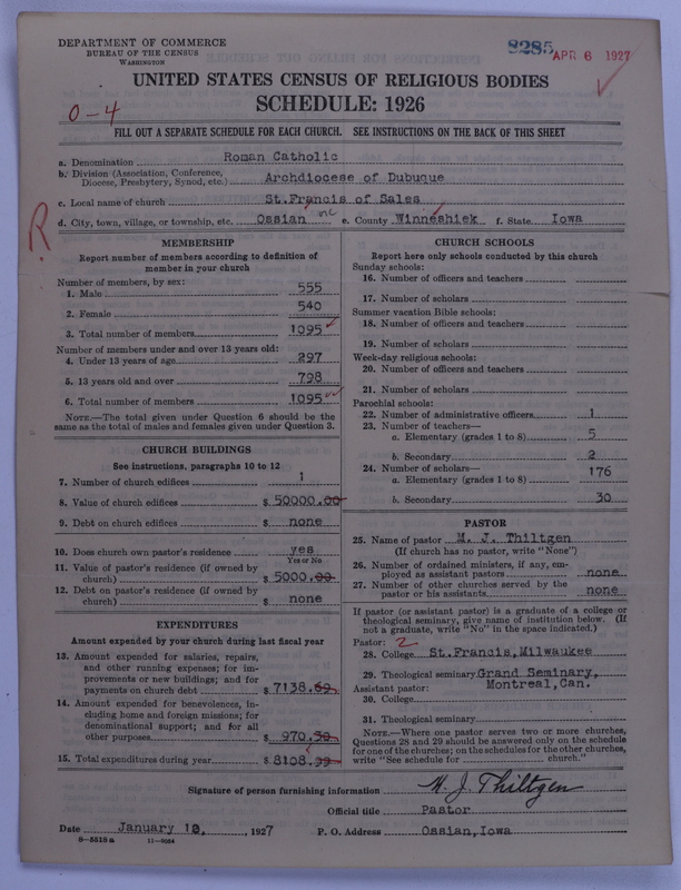 Scan of Roman Catholic Church: 8285