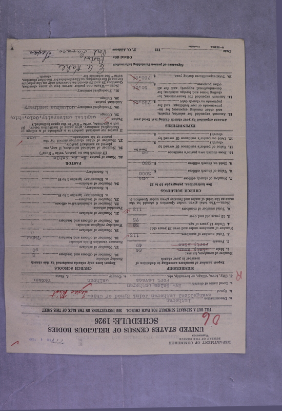 Scan of Synod of the Reformed Presbyterian Church of North America: 777