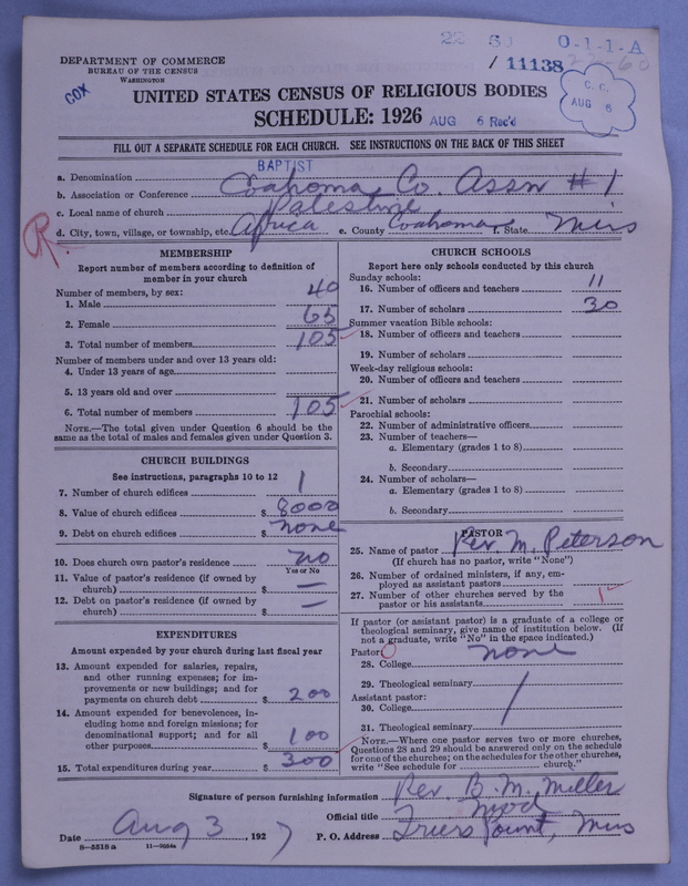 Scan of Negro Baptists: 11138