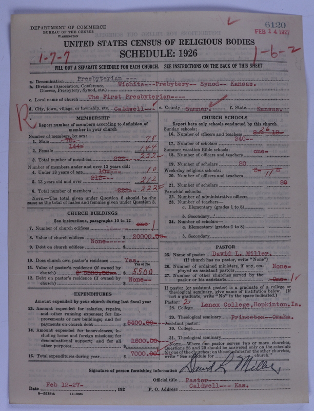 Scan of Presbyterian Church in the United States of America: 6120