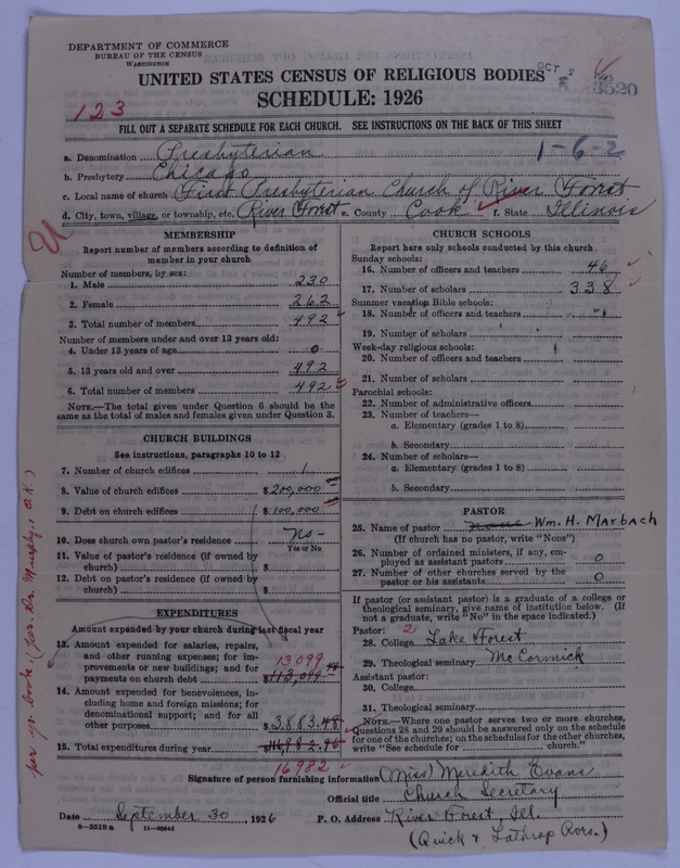 Scan of Presbyterian Church in the United States of America: 3520