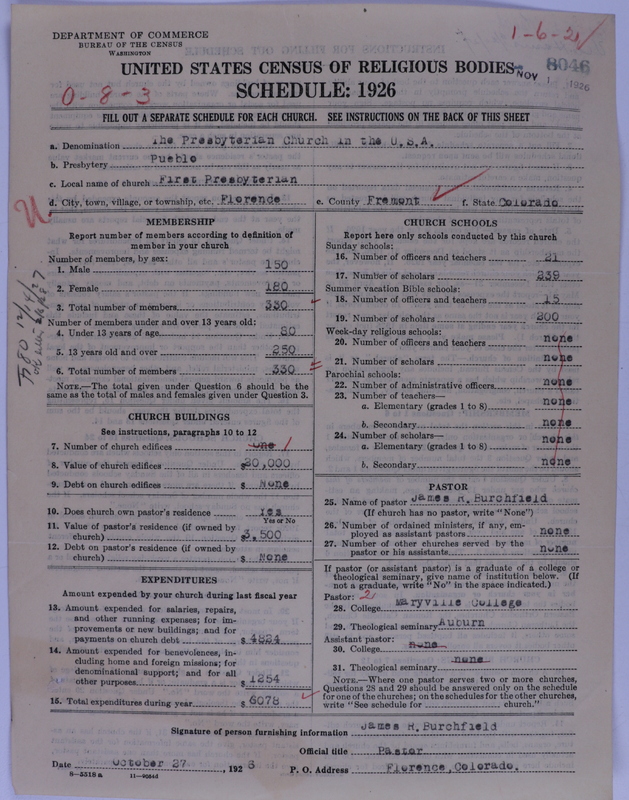 Scan of Presbyterian Church in the United States of America: 8046