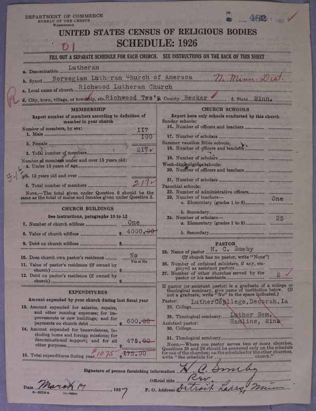 Scan of Norwegian Lutheran Church of America: 482