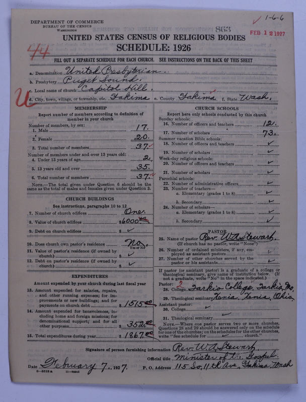 Scan of United Presbyterian Church of North America: 863