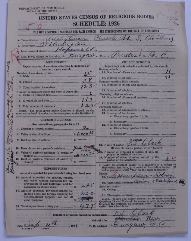 Scan of Presbyterian Church in the United States: 1134