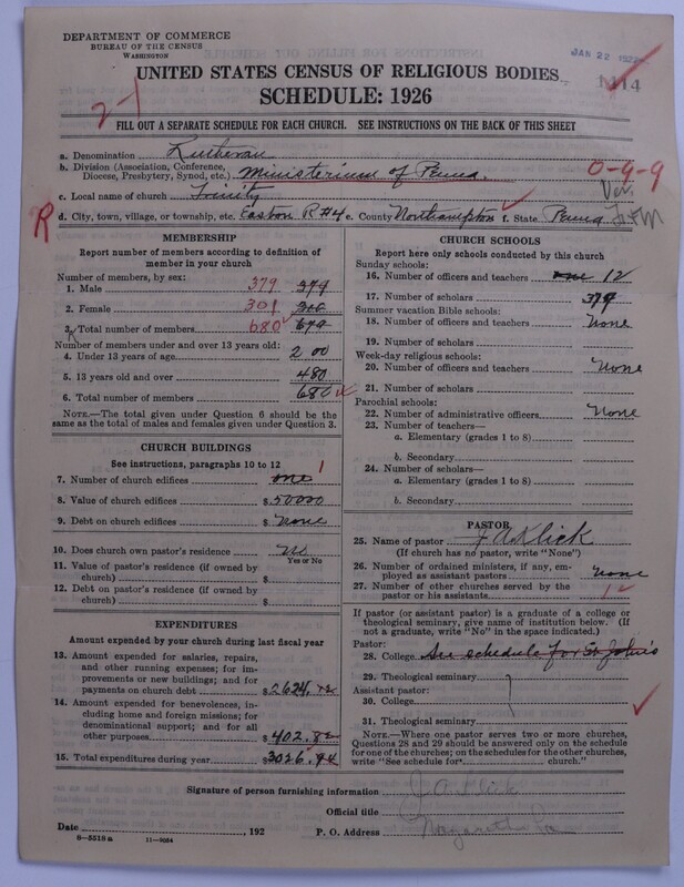 Scan of United Lutheran Church in America: 1414