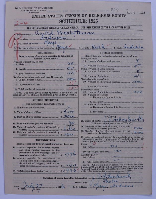 Scan of United Presbyterian Church of North America: 577