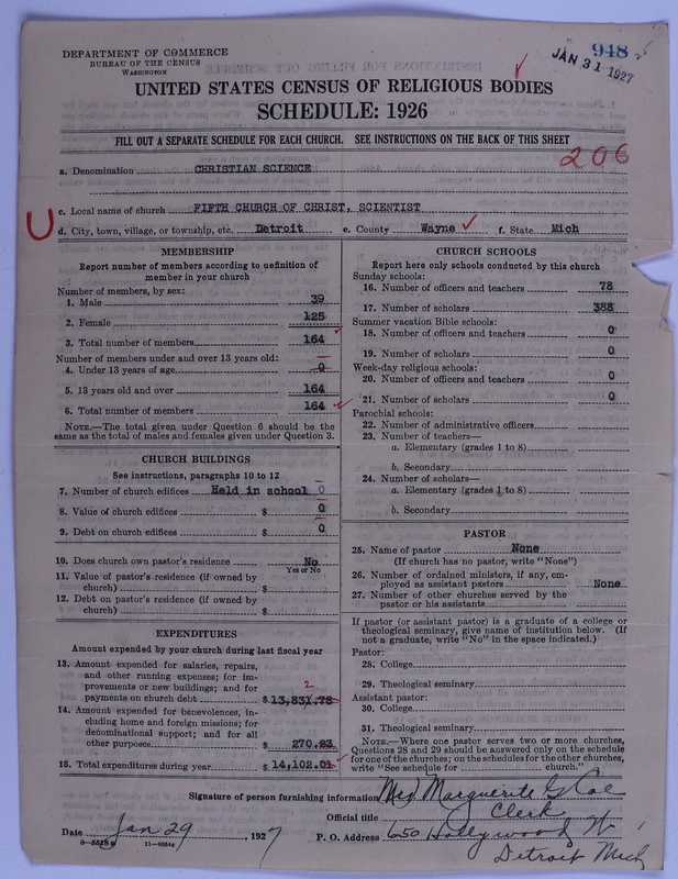 Scan of Church of Christ, Scientist: 948